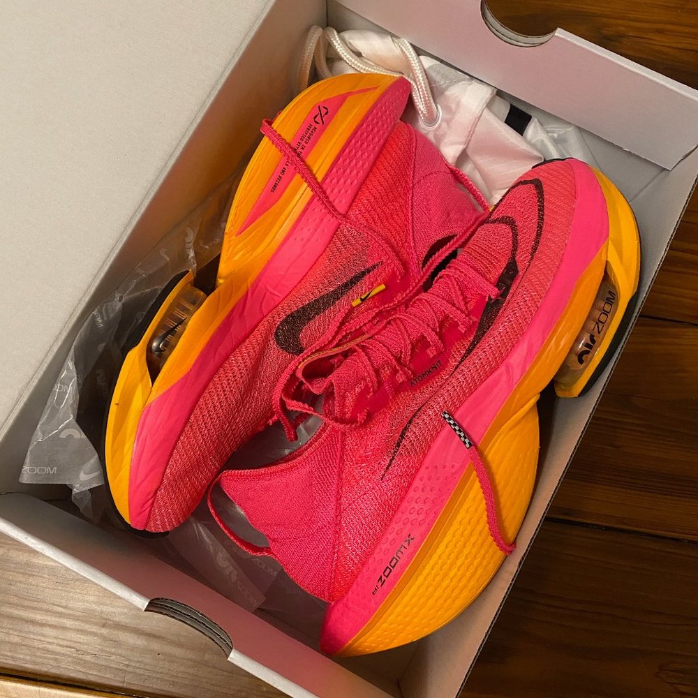 Nike Alphafly Next% 2 Women's size 9.5 Hyper Pink/Laser Orange new in box